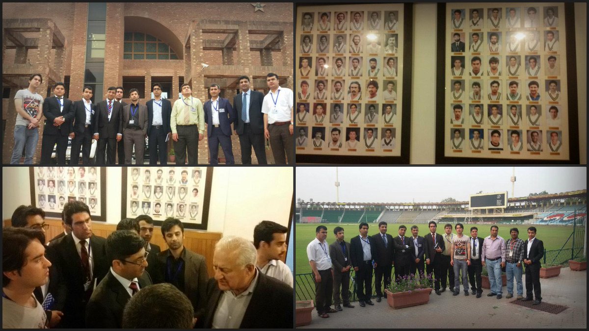Af-Pak journalists met #ShahryarKhan, Chairman <a href="/TheRealPCB/">Pakistan Cricket</a> at #Gaddafi Stadium Lahore today. #2ndExchangeVisit #BGR