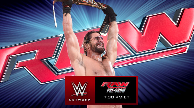 WWE's tweet photo. .@WWERollins' reign has begun! Catch the @WrestleMania fallout on #Raw at 8/7c: http://t.co/INNp4tBYDD @USA_Network http://t.co/Dge0kWzkWO