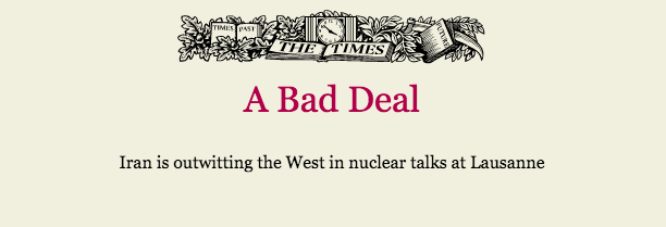 thetimes's tweet photo. Tehran has not done enough to allay suspicions that it intends to produce nuclear weapons http://t.co/0tx85Vp6Hl http://t.co/Jp8vB8iIzV