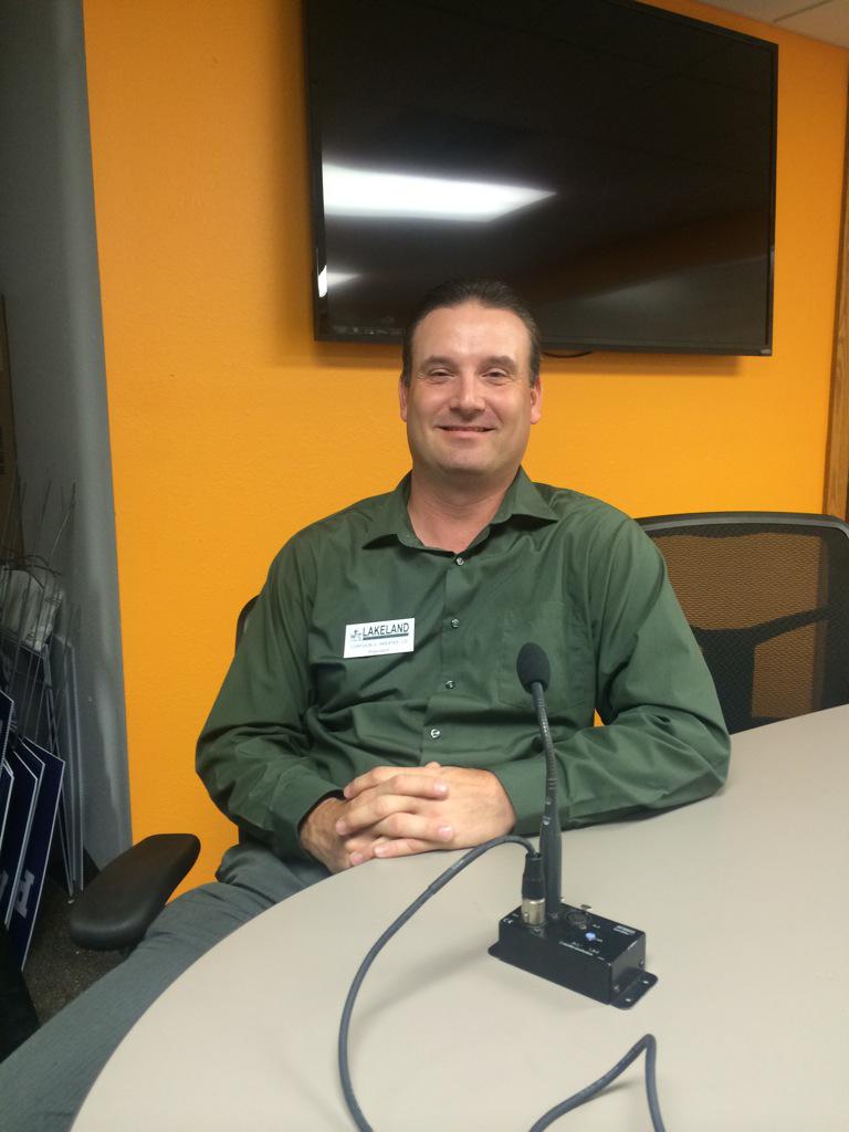 LakelandVision's tweet photo. @CorySkeates, from the  @LakelandChamber, is our profile on the Listen Lakeland Radio Show this Sunday, April 5th! http://t.co/afaj3yQHsm