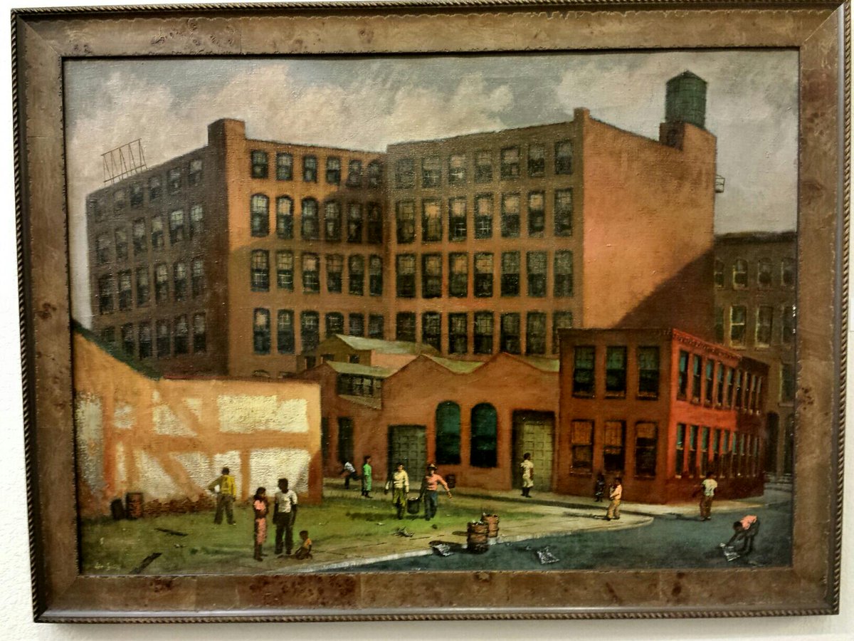 DallasAuction's tweet image. Hughes Lee-Smith oil on canvas in our May 20th auction  via #Camera360#