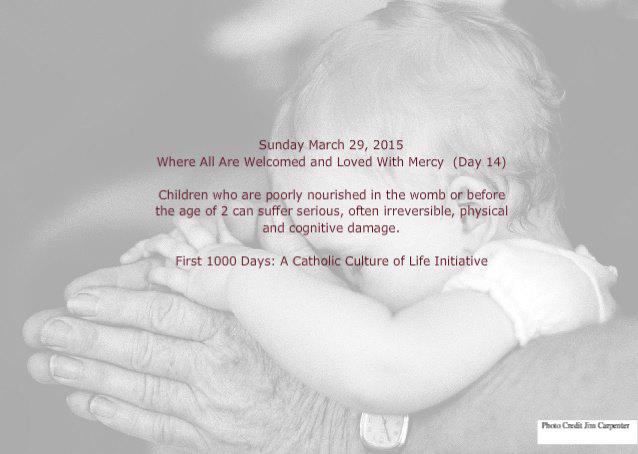 J6Kidds's tweet photo. .@CatoMatt: Where all are welcomed &amp; loved with #Mercy - Day 14
#1st1000d

http://t.co/ICOjDd2HmI http://t.co/mLTZIGhv6R