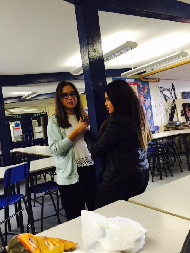 jayjayaxo's tweet photo. Me and Holl attempted to be Vogue😂 #PolePosing http://t.co/PY7l4Msg8T