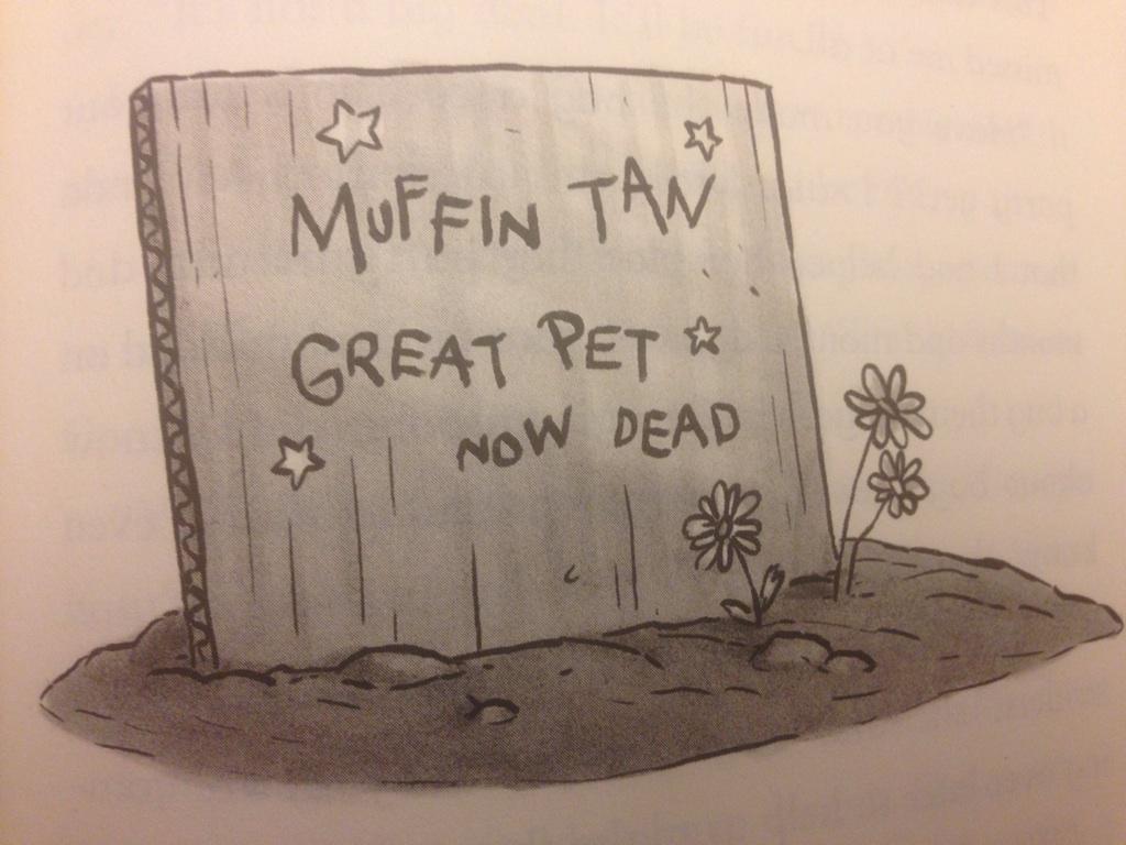 + written on it in the kind of dumb handwriting all boys have that is small and impossible to read. It said: