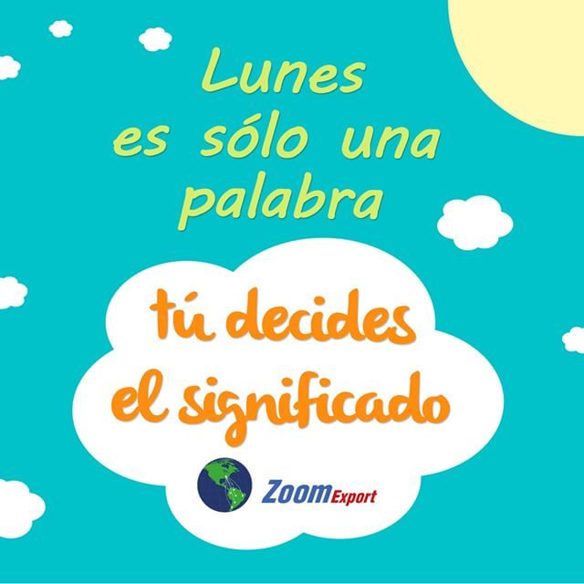 Zoom_Export's tweet photo. Inicia esta semana con la mejor de las energías y buenas vibras ¡Feliz Lunes a todos! #zoo… http://t.co/lswT37k8SO http://t.co/LMNA9L0pRH