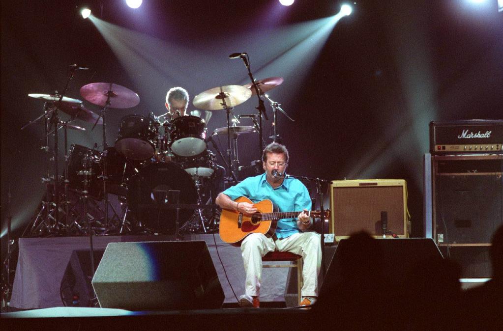Happy 70th birthday to Eric Clapton, who will be celebrating at with two shows this May. (PC: George Kalinsky) 