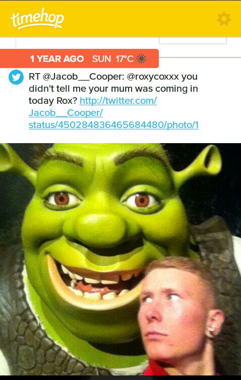 roxycoxxx's tweet photo. hahaha memories xo @Jacob__Cooper http://t.co/lM9rSSeW8v