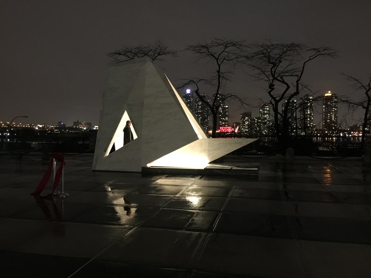 AIANational's tweet photo. UN memorial by @RodneyJELeon honors victims of slavery &amp; transatlantic slave trade: http://t.co/JnWsnb4g4L http://t.co/f3BxFhYtg5