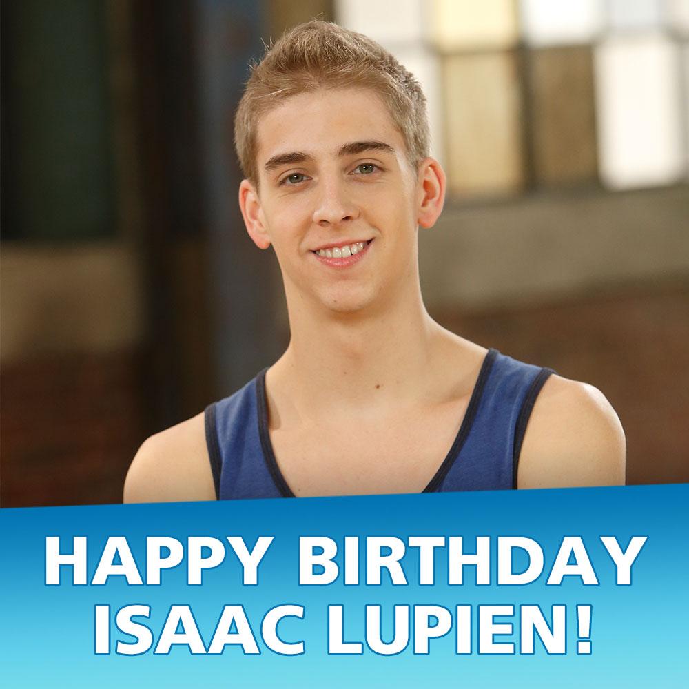 Happy Birthday to our friend Isaac Lupien! 