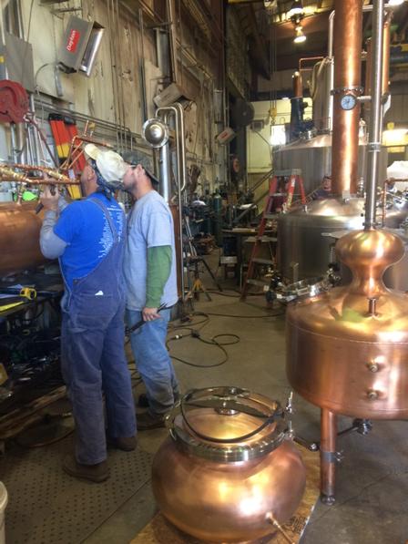 Made in the USA.  Thanks for the tour <a href="/VendomeCopper/">Vendome Copper</a>  #craft #distilling #Louisville