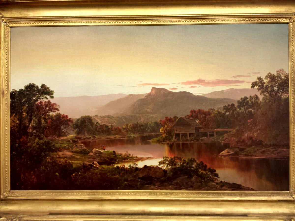 DallasAuction's tweet image. William Sonntag oil on canvas in our May 20th auction  via #Camera360#