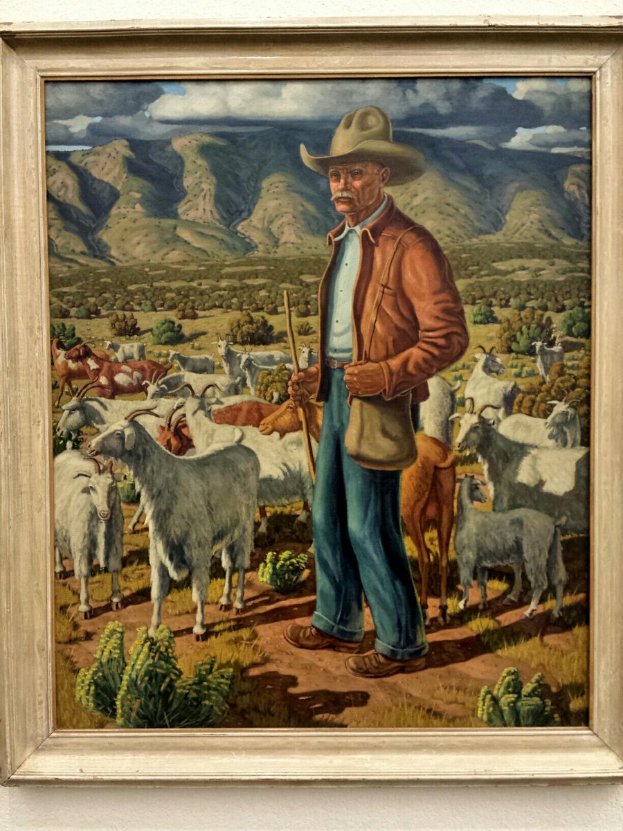 DallasAuction's tweet image. Fred Darge oil on linen in our May 20th auction  via #Camera360#