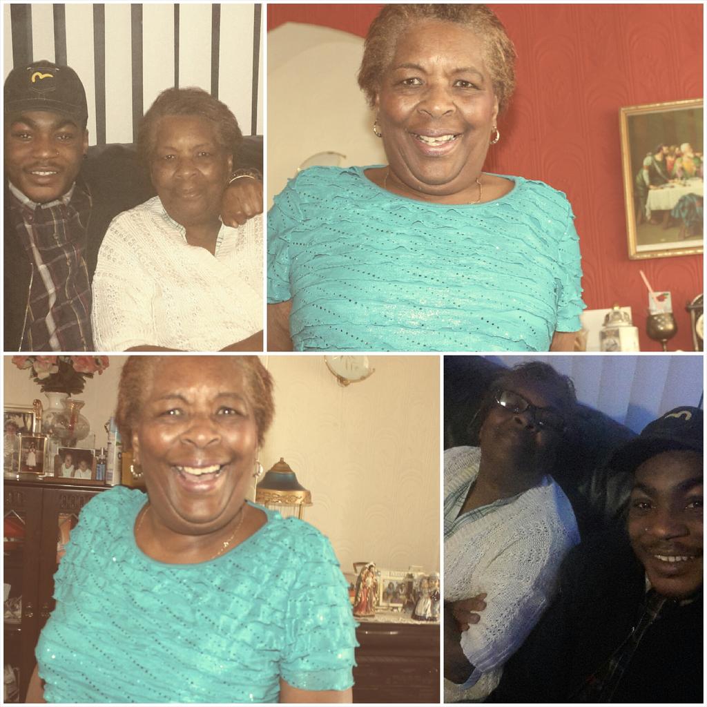 80 year old today so blessed to have my grandma still here with us still full of life! Black really don't crack haha❤