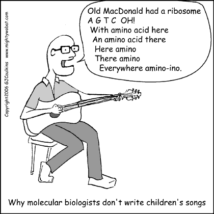 Asapscience Why Molecular Biologists Don T Write Children S Songs Http T Co N5qqkvohlz