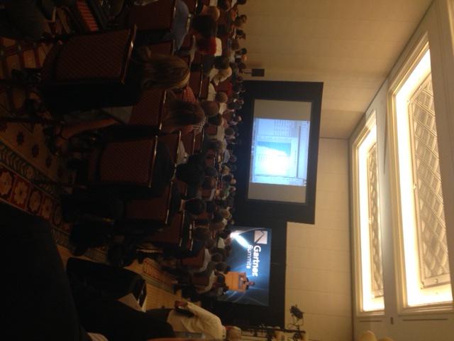 .@Jon_Pilkington also had a packed house presenting @Datawatch 's self service #dataprep at #GartnerBI Summit today