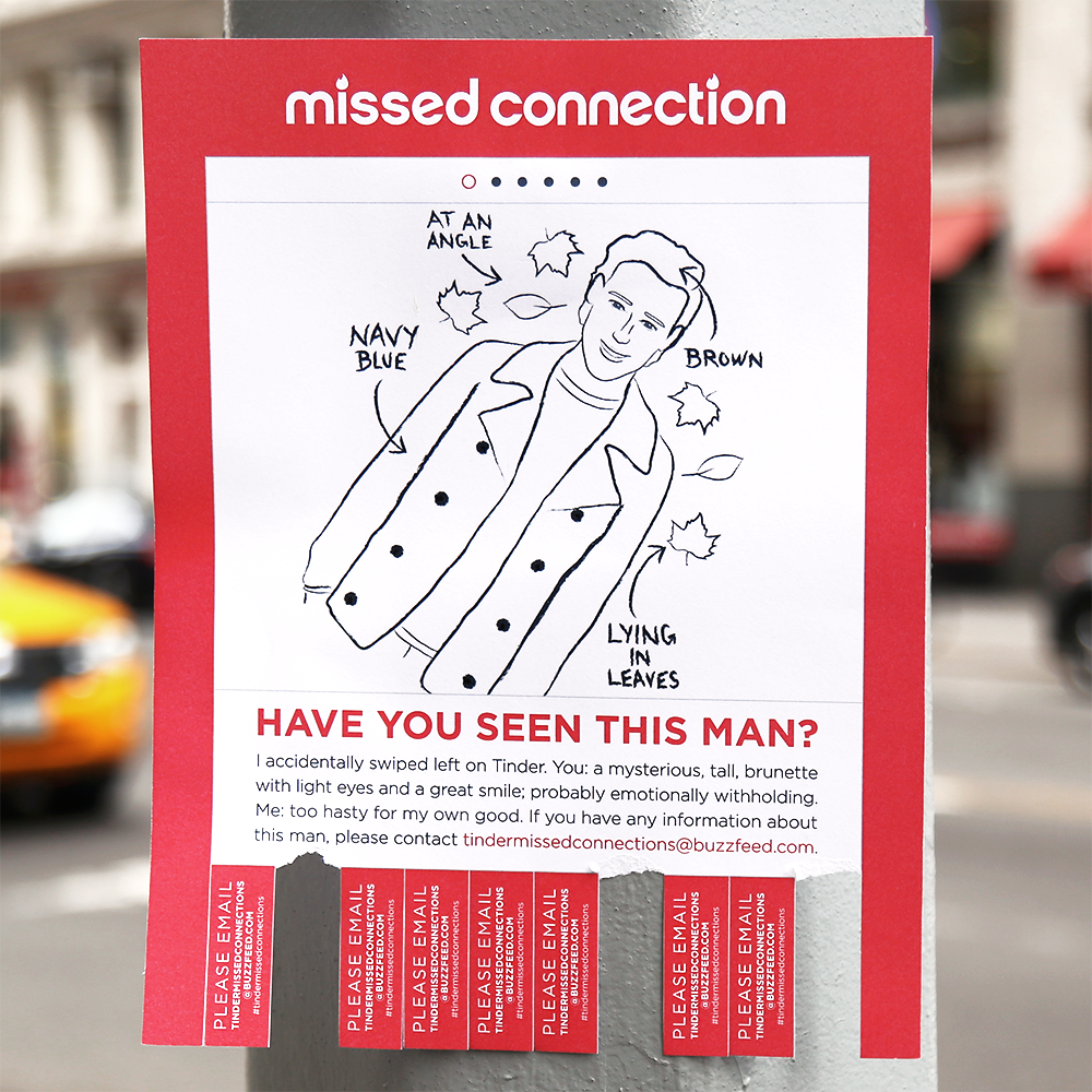 If u have any information about this man, please email tindermissedconnections@buzzfeed.com #tindermissedconnections