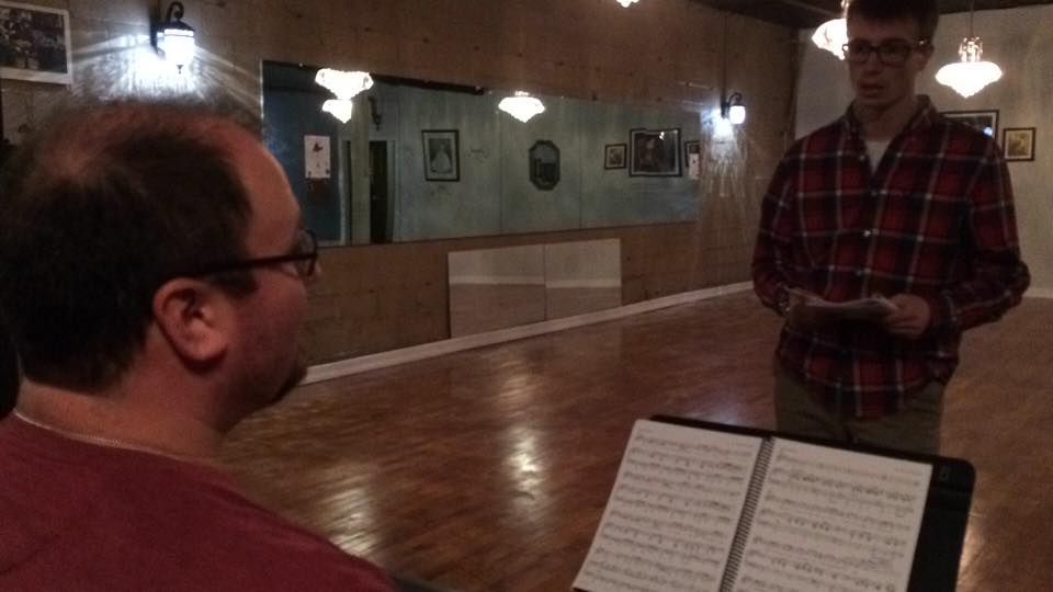 AnActorsBTC's tweet photo. Here's a still from a rehearsal video from The Last 5 Years! #jamiewellerstein #amiraclewouldhappen #BenIsABadassMF http://t.co/JEMUeVWPSV