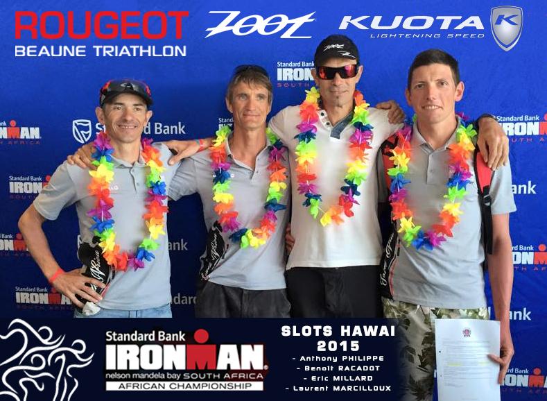 RougeotTri's tweet photo. @IMSouthAfrica 
Objectif KONA 2015...
4 membres du Rougeot Beaune Triathlon qualifiés!!!
@ValdenaireSA @KuotaCycle http://t.co/efpYQmtbzV