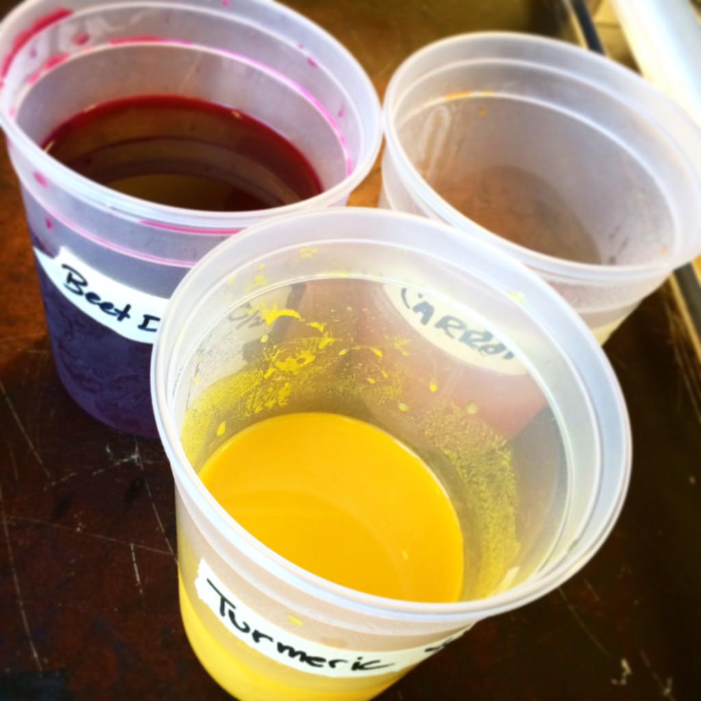 swamprabbitcafe's tweet photo. Our #swampbakers are hard at work developing the brightest natural food dyes! #yeahTHATgreenville #turmericyellow http://t.co/cLlkCzR3WJ