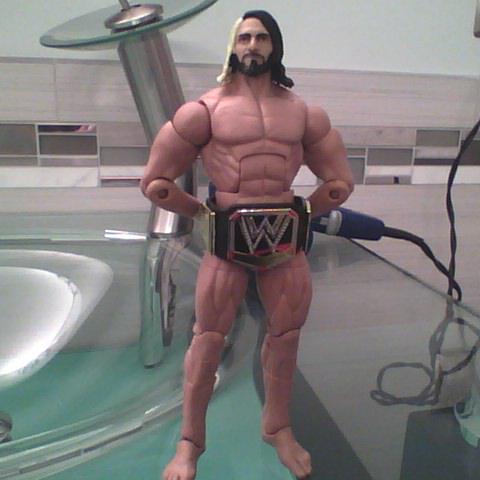 BobJohnsoon's tweet photo. @grimstoyshow #funnyfigurepics @wwerollins #bestmaniaever http://t.co/oqDpgv6LAt