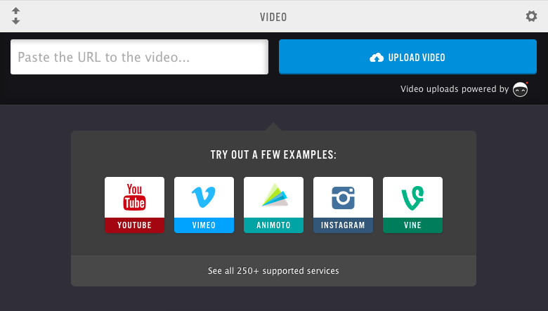 Lights, Camera, Action! We've partnered w/ <a href="/vidme/">Vidme</a>! Upload your #videos directly into a Tackk! goo.gl/oGgHyX