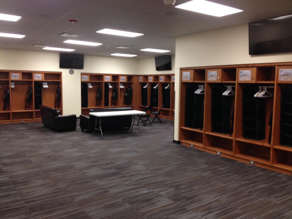 CharlotteBSB's tweet photo. Field is in PERFECT conditions, name plates in the clubhouse are in ... we're less than 26 hours away! Got your tix?? http://t.co/EpuiGBdjym