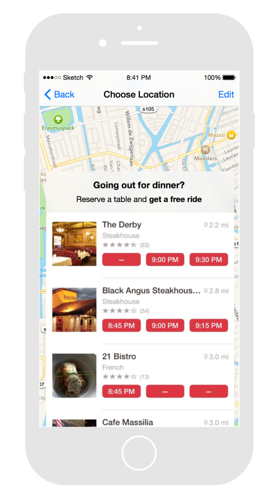 woosungahn's tweet image. 그럴싸한 무료 우버 기획! "@andrewchen: what free, ad-supported Uber rides might look like, with mockups andrewchen.co/this-is-what-f… http://t.co/g1gG0MwwGi"