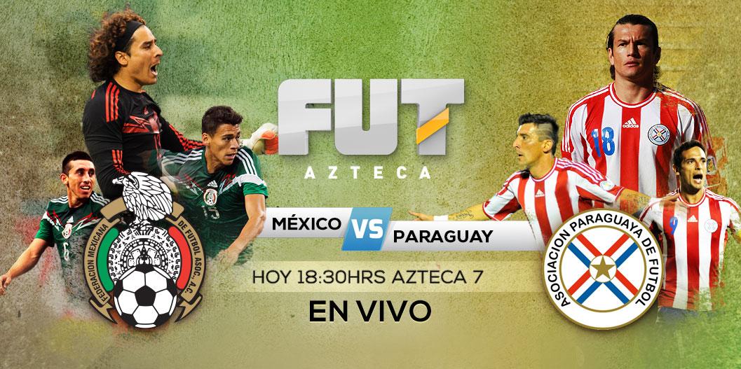 Sólo faltan unas cuantas horas para el duelo <a href="/miseleccionmx/">Selección Nacional</a> vs <a href="/Albirroja/">Selección Paraguaya</a>. No te lo pierdas por <a href="/Azteca7/">azteca7</a>.