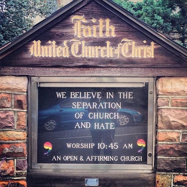 TweetSmarter's tweet photo. My kind of Church sign ... http://t.co/agl5ntW1xe http://t.co/DxKdE21UTM