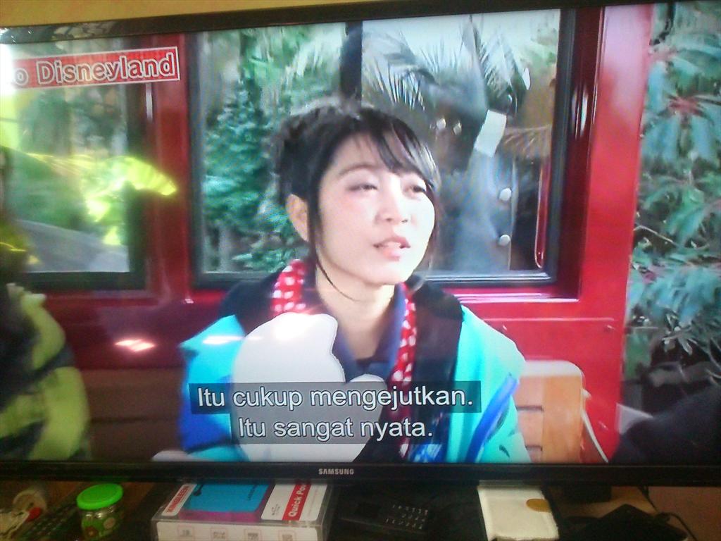 Lah nyetel tv tiba" ada