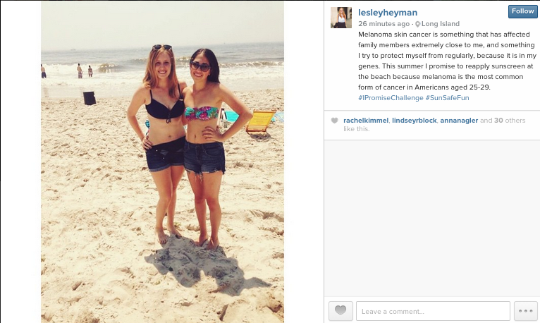 Remember, tomorrow is another day to participate in the #IPromiseChallenge! What do you promise? #SunSafeFun