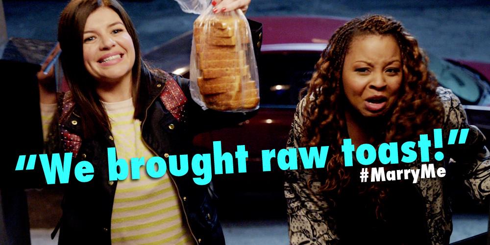 NBCMarryMe's tweet photo. For that all-carb diet you’re working on! #MarryMe http://t.co/BeCT2YoPqb