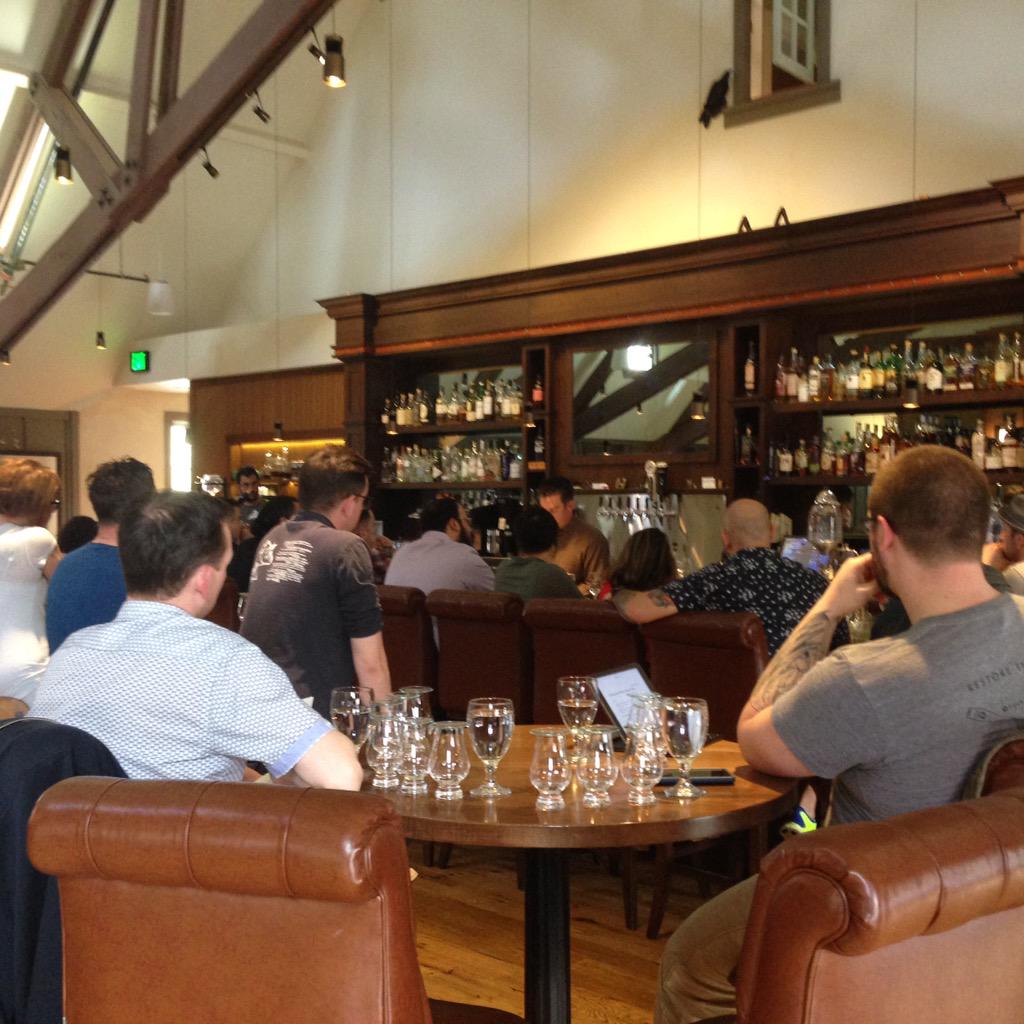 Great turnout for Nom070 discussion@ThinkTequila <a href="/RavenandRose/">Raven & Rose</a> @experiencemezcal <a href="/oregonbarguild/">Oregon Bar Guild</a> #nom070 #nomnomnom