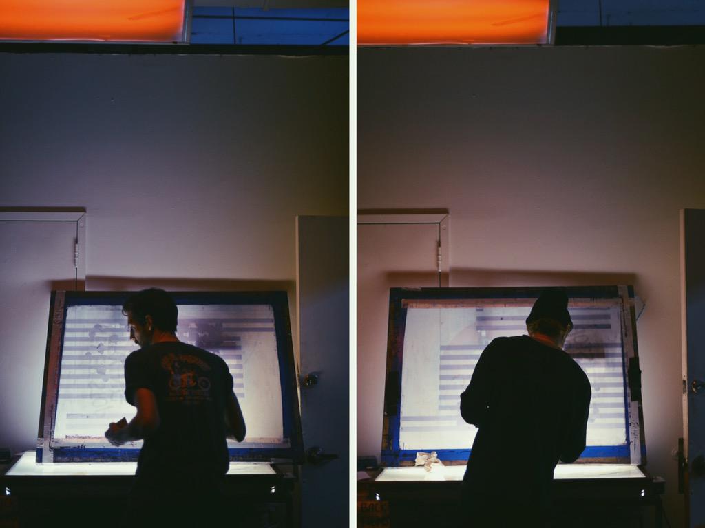 StrobleNewYork's tweet photo. With artist, Amit, working on a collaboration to be announced soon! http://t.co/Uo0KY5MLuV
