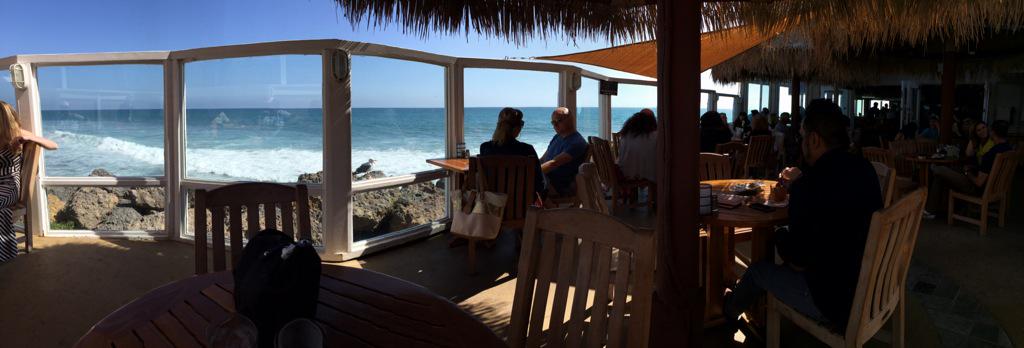 JaredGroce's tweet image. My view for lunch 🌞😎👌