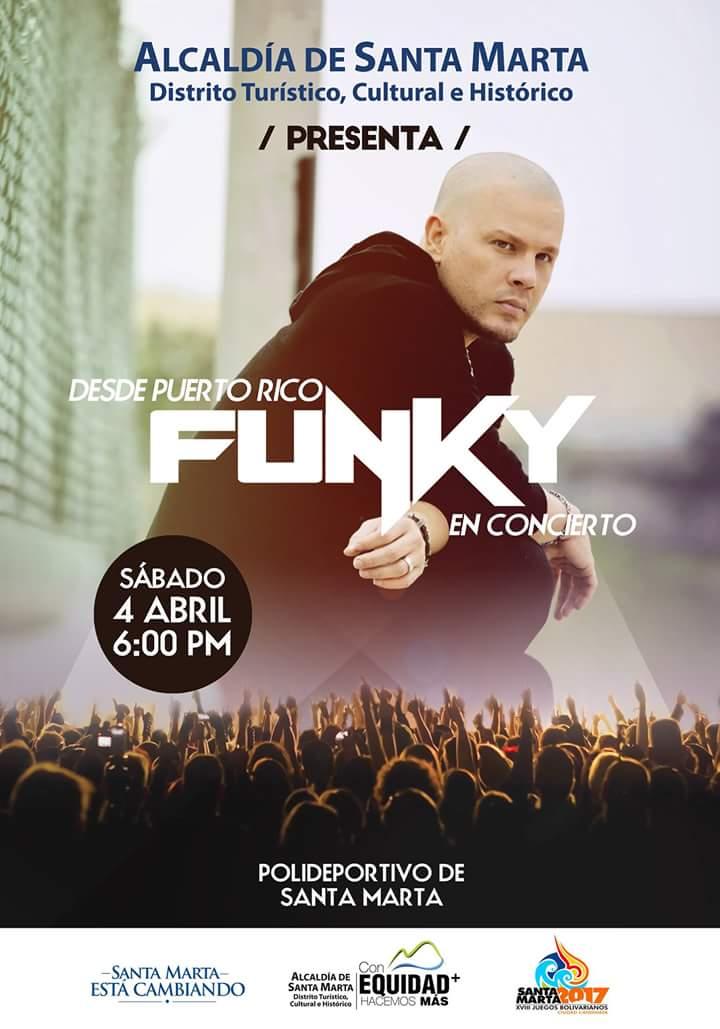 Alcalde <a href="/carlosecaicedo/">Carlos Caicedo</a> ofrece concierto para la Juventud en Semana Santa #FunkyEnSantaMarta <a href="/FunkyPR/">🅵🆄🅽🅺🆈</a>