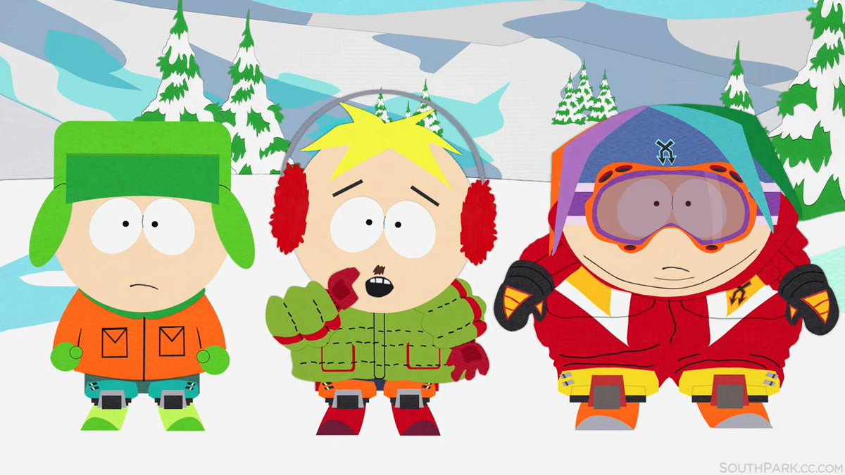SouthPark's tweet photo. THUMPER:  Hey little dude, you got some crap right here.

BUTTERS:  That's my face, sir! http://t.co/aYgWJylOif