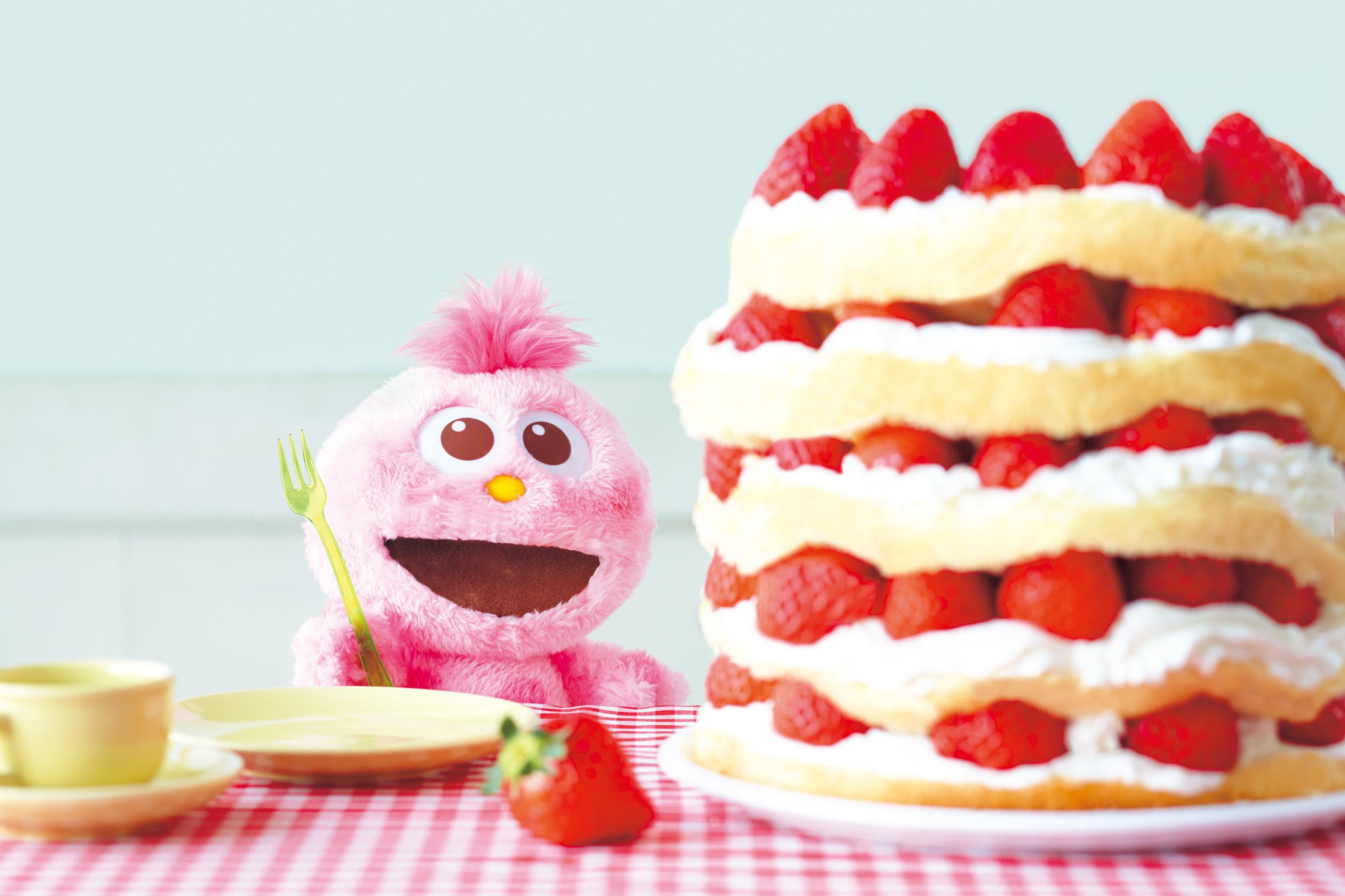 ユニバーサル スタジオ ジャパン公式 Happy Birthday Dear Moppy モッピー 今日 ３月３１日 はモッピーのバースデー 大好きなイチゴのバースデー ケーキを前に モッピーはご機嫌 さぁ あなたもrtして モッピーをお祝いしよう Usj Http T