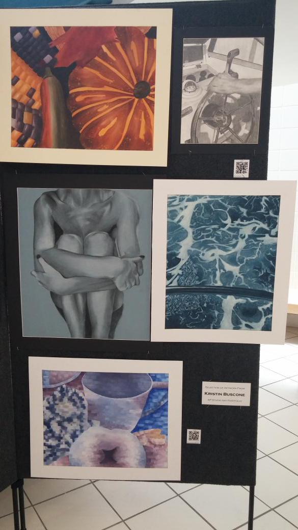 Medfieldk12Arts's tweet photo. AP Art Show up now til 4/6. Images by Kristen Buscone. @megdrew9 @MedfieldNAHS #medfieldPS http://t.co/tb5X6YwnkM