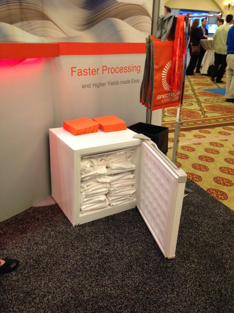 DMOC18's tweet photo. Looking for a cool treat at #bdpweek? Stop by booth # 302 for a creamsicle from Spectrum Labs! http://t.co/NWahmp256g