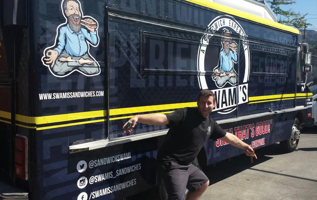 larazafoods's tweet photo. We wanted to give a special shout out to @SandwichSwami for the opening of the food truck. Congratulations #Hustler! http://t.co/fKtgVqPq4A
