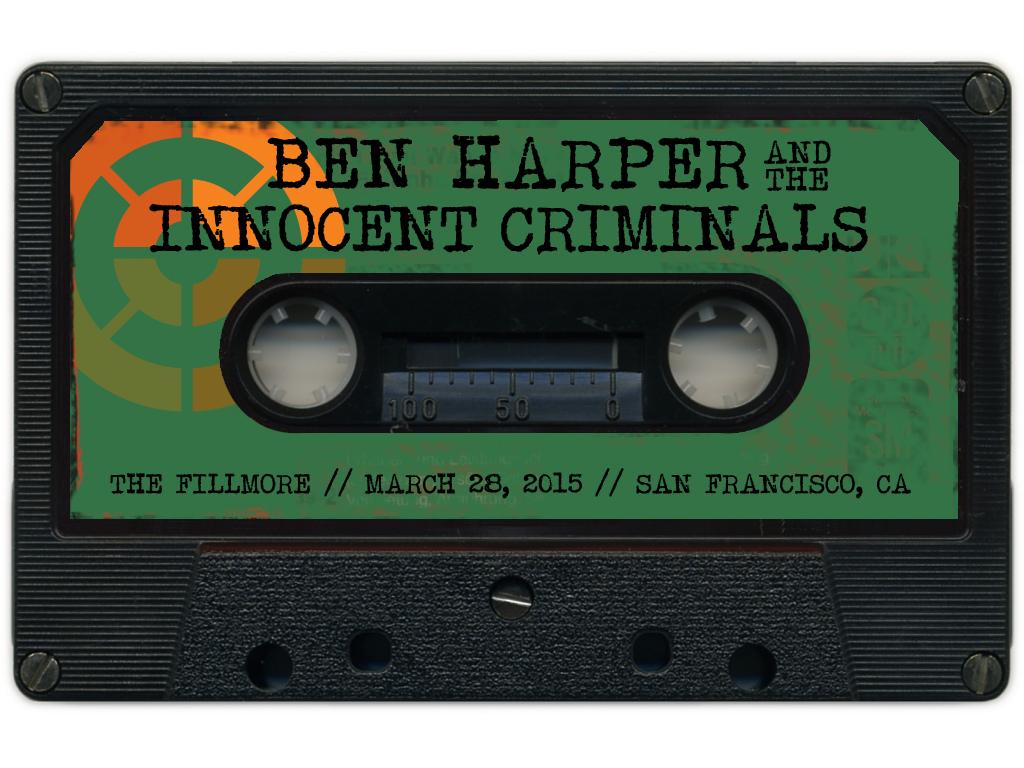 BenHarper's tweet image. 4th and final night of BHIC at the Fillmore - Free 24 hour download bit.ly/BHIC20150328 #BHIC2015