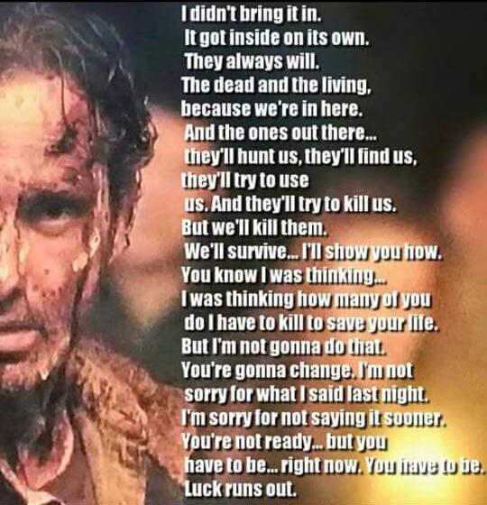 HYAAAHEEEEY's tweet photo. Rick telling it like it is 👍
#TWD #TheWalkingDead #twdconquer #TWDFinale #Ricktatorship #TWDFamily http://t.co/HGtgkJ9viA