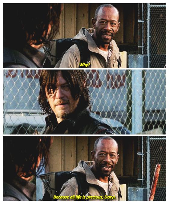 Hanny_Nanny's tweet photo. All Life Is Precious ... #MorgenIsBack

#TheWalkingDead #TWDFinale #TWDFamily #TWDConquer http://t.co/72r64T8tzI