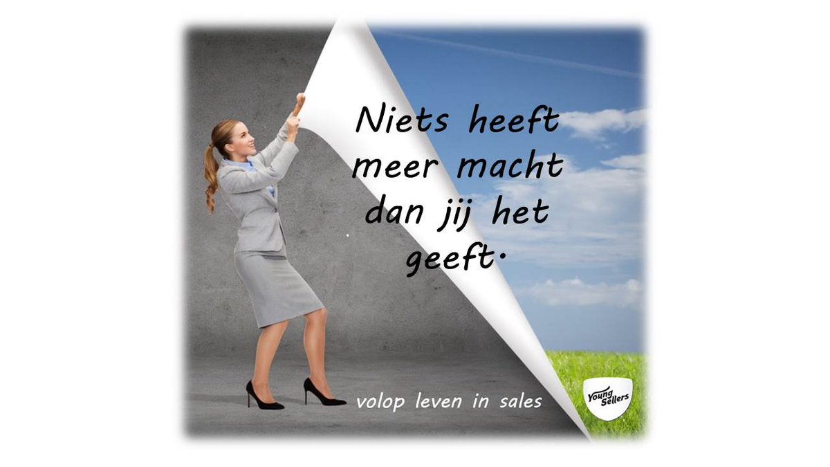 Niets heeft meer macht dan jij het geeft. #PleaseReTweet