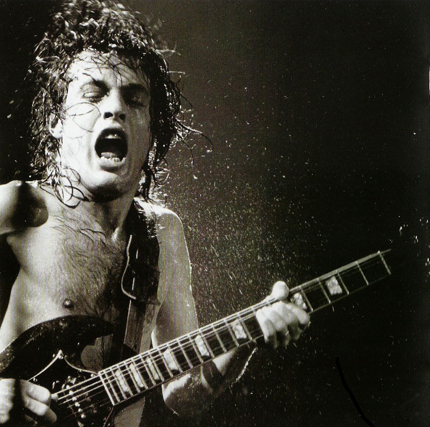 Happy birthday Angus Young, Scottish-born Australian guitarist with AC/DC, born on 31st March 1955. 