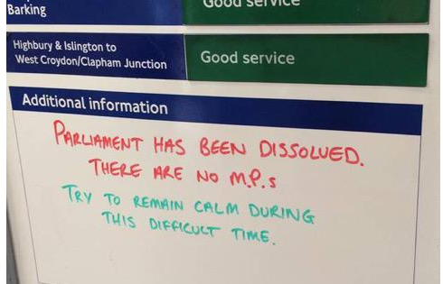To those who hand out medals: please give one to the Tube worker who did this.