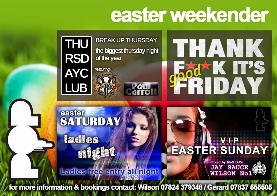 popswindon's tweet photo. EASTER is almost upon us! For VIP for the biggest Thursday of be year get at @iamgglenholmes on 07837555505 http://t.co/HgbI6YNfAK