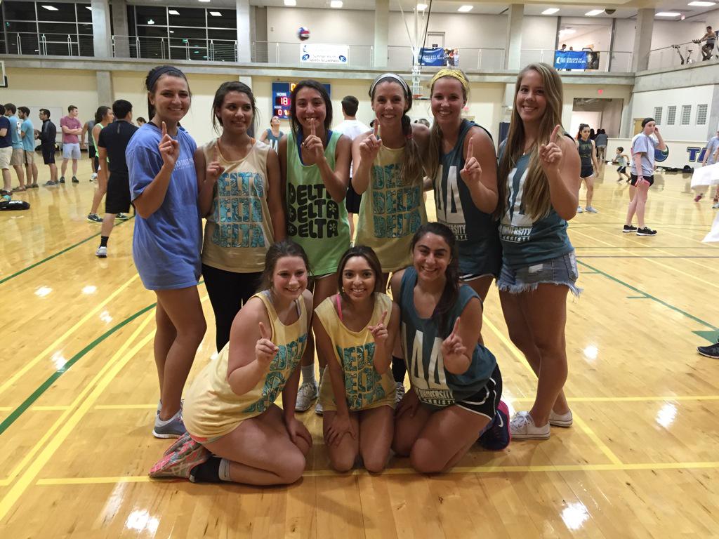 So far so good! Greek week basketball champs!🏀 #1 #ΔΔΔ <a href="/TAMUCCTriDelta/">TAMUCC Tri Delta</a>
