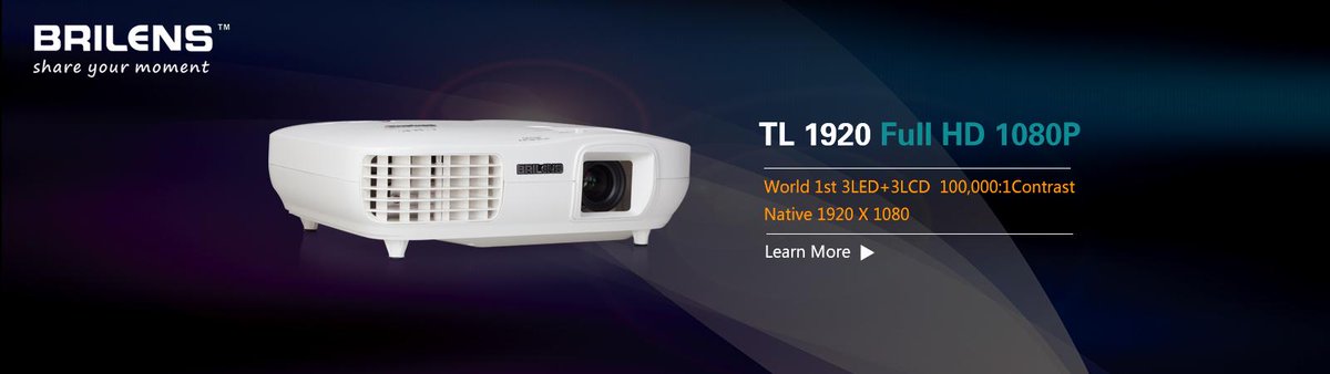 BrilensTECH's tweet image. Brilens 3LED +3LCD 1080p Full HD 3D Projector.
Learn more: amzn.to/1EtQUlw
#projector #3LCD #3LED #1080p #3D